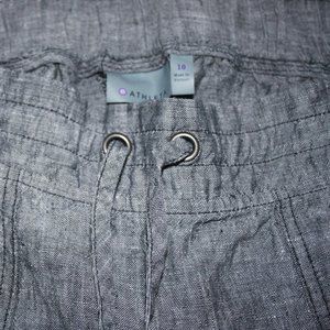 Athleta Linen Crop Pant